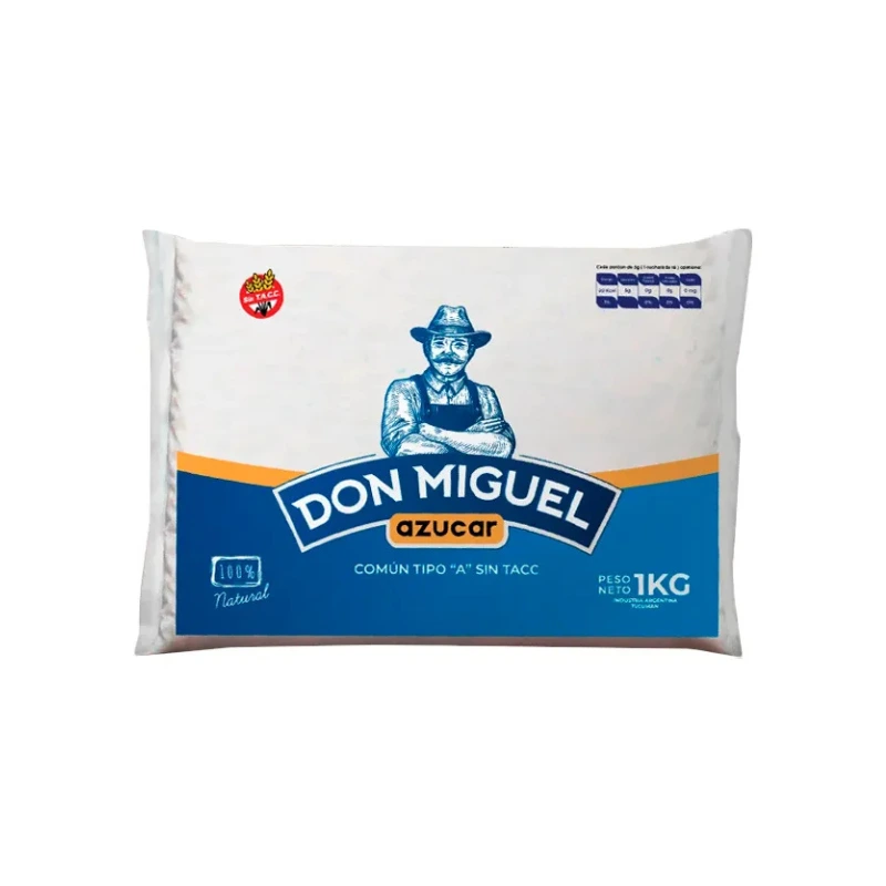 Azúcar Don Miguel 1kg alimentos al por mayor Mendoza Azúcar Don Miguel 1kg alimentos al por mayor Mendoza