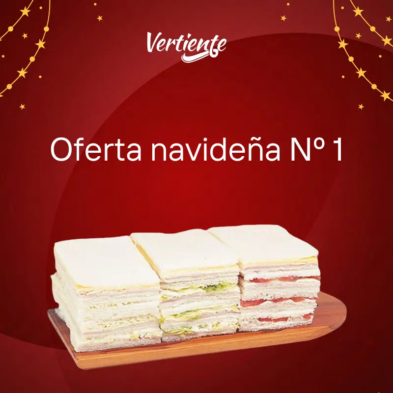 Promo Navidad pan de miga jamón y queso barra Ilolay en Mendoza Promo Navidad pan de miga jamón y queso barra Ilolay en Mendoza