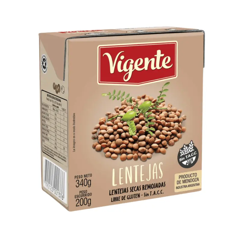Lentejas Vigente 340g con precio mayorista, ofertas y promociones en Mendoza Lentejas Vigente 340g con precio mayorista, ofertas y promociones en Mendoza