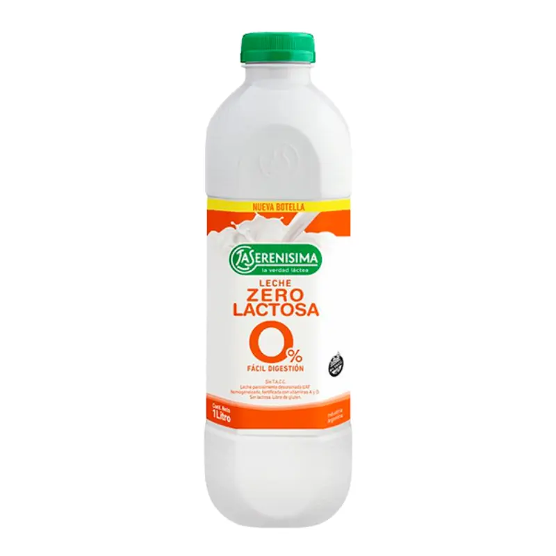 Leche La Serenísima Zero Lactosa 1L, ideal para quienes buscan una alternativa sin lactosa con todo el sabor y la calidad de siempre. Encontrala al mejor precio en Mendoza. Leche La Serenísima Zero Lactosa 1L, ideal para quienes buscan una alternativa sin lactosa con todo el sabor y la calidad de siempre. Encontrala al mejor precio en Mendoza.